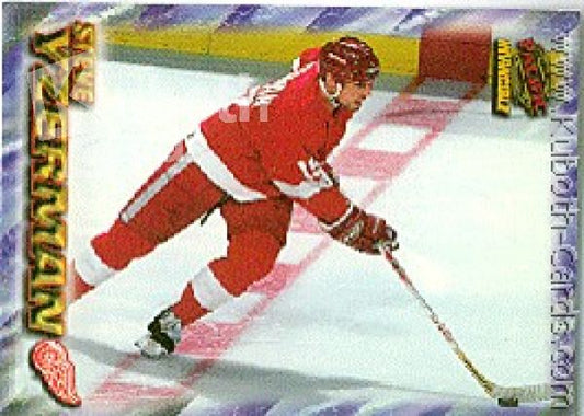 NHL 1997-98 Pacific Invincible NHL Regime - No 75 - Steve Yzerman