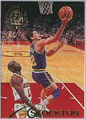 NBA 1994-95 Stadium Club - No 75 - John Stockton