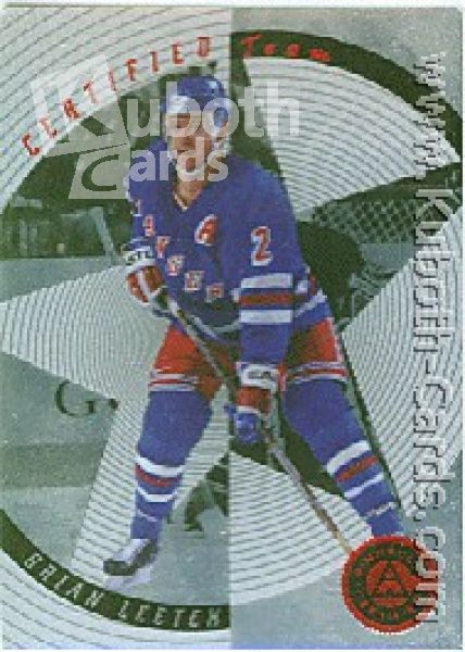 NHL 1997 / 98 Pinnacle Certified Team - No 6 of 20 - B. Leetch