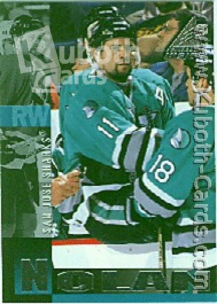 NHL 1997 / 98 Pinnacle Inside - No 27 - Owen Nolan