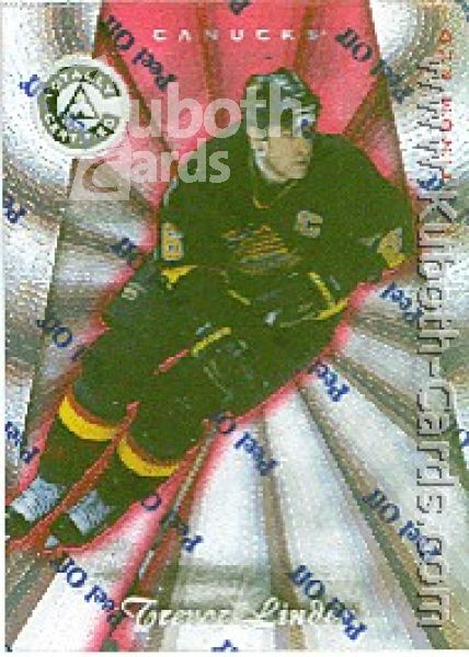 NHL 1997-98 Pinnacle Totally Certified Platinum Red - No 104 - Trevor Linden