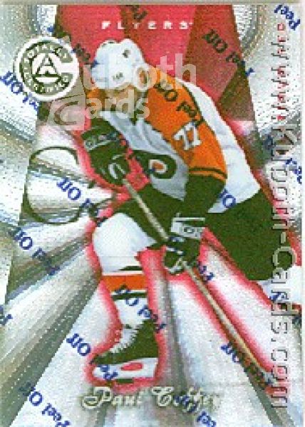 NHL 1997-98 Pinnacle Totally Certified Platinum Red - No 102 - Paul Coffey