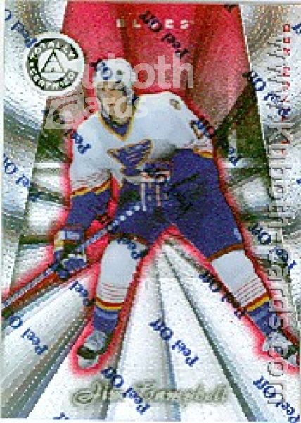 NHL 1997-98 Pinnacle Totally Certified Platinum Red - No 52 - Jim Campbell