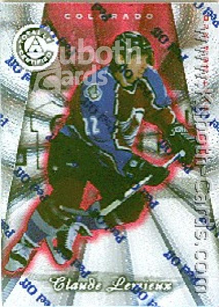 NHL 1997-98 Pinnacle Totally Certified Platinum Red - No 129 - Claude Lemieux