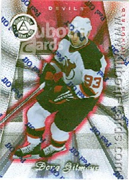 NHL 1997-98 Pinnacle Totally Certified Platinum Red - No 51 - Doug Gilmour