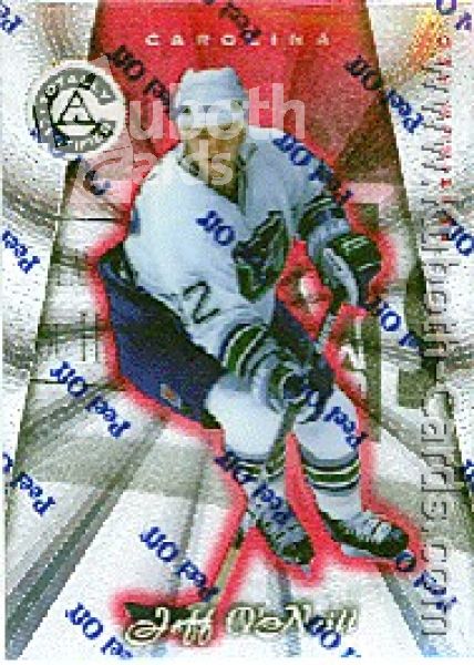 NHL 1997-98 Pinnacle Totally Certified Platinum Red - No 128 - Jeff O'Neill