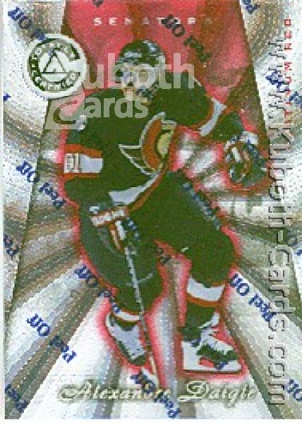 NHL 1997-98 Pinnacle Totally Certified Platinum Red - No 98 - Alexandre Daigle