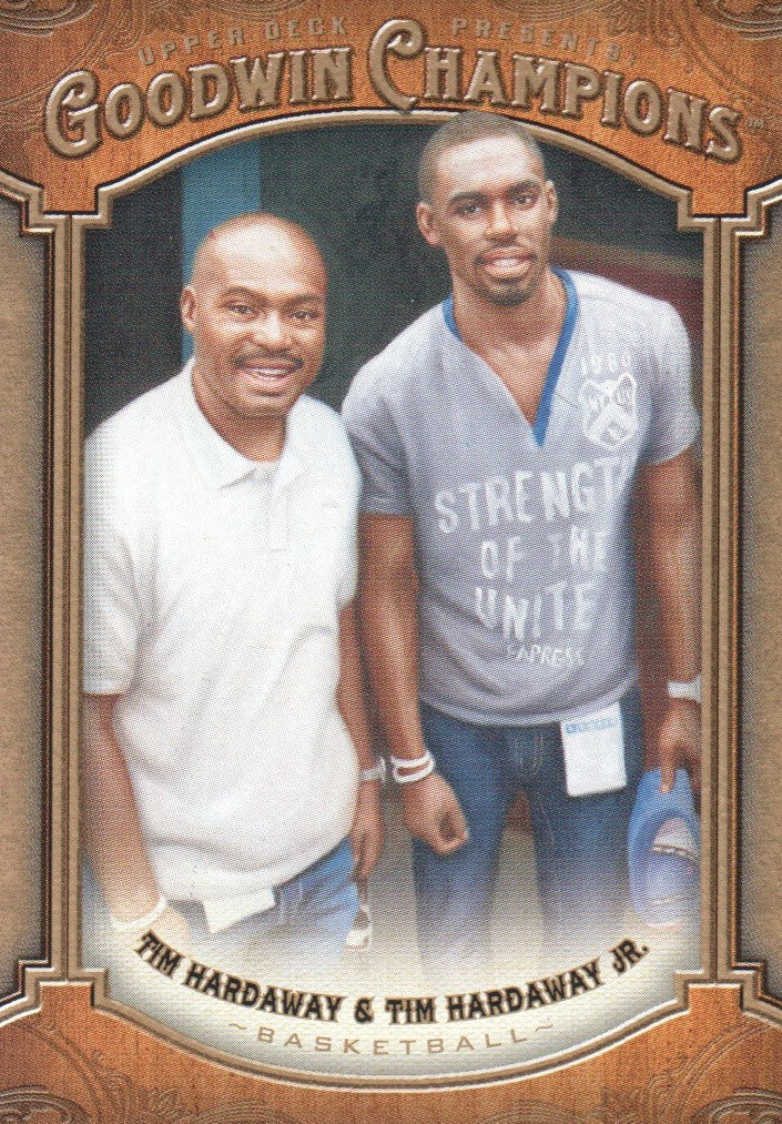 NBA/M 2014 Upper Deck Goodwin Champions - No 61 - Tim Hardaway & Tim Hardaway jr.