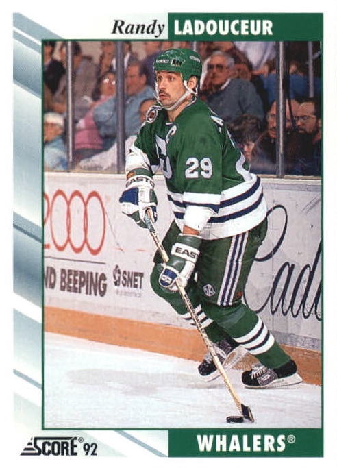 NHL 1992 / 93 Score - No 61 - Randy Ladouceur