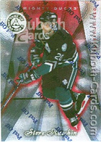 NHL 1997-98 Pinnacle Totally Certified Platinum Red - No 64 - Steve Rucchin