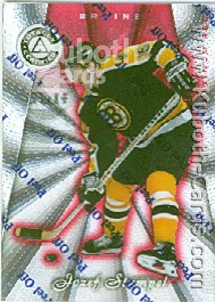 NHL 1997-98 Pinnacle Totally Certified Platinum Red - No 97 - Jozef Stumpel