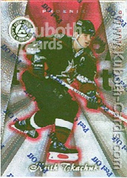 NHL 1997-98 Pinnacle Totally Certified Platinum Red - No 37 - Keith Tkachuk