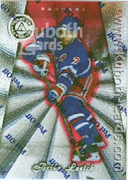 NHL 1997-98 Pinnacle Totally Certified Platinum Red - No 36 - Brian Leetch