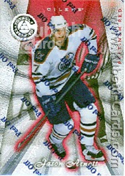 NHL 1997-98 Pinnacle Totally Certified Platinum Red - No 124 - Jason Arnott