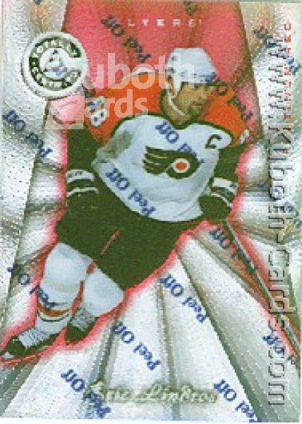 NHL 1997-98 Pinnacle Totally Certified Platinum Red - No 31 - Eric Lindros