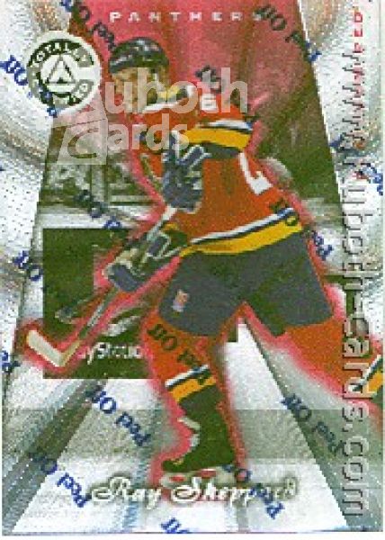 NHL 1997-98 Pinnacle Totally Certified Platinum Red - No 90 - Ray Sheppard