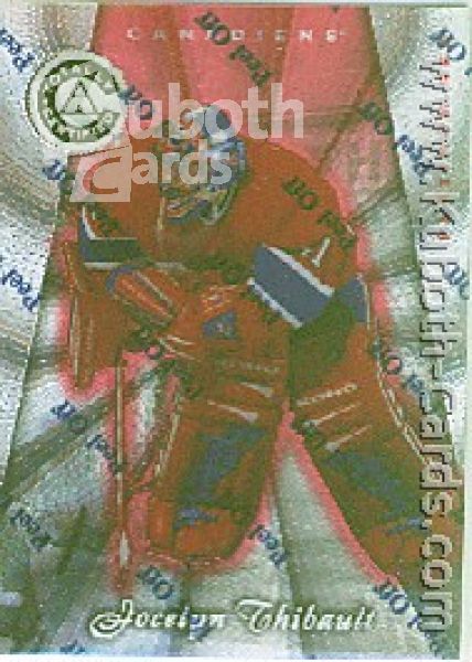 NHL 1997-98 Pinnacle Totally Certified Platinum Red - No 26 - Jocelyn Thibault