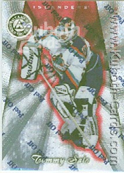 NHL 1997-98 Pinnacle Totally Certified Platinum Red - No 24 - Tommy Salo