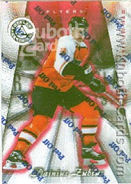 NHL 1997-98 Pinnacle Totally Certified Platinum Red - No 116 - Dainius Zubrus