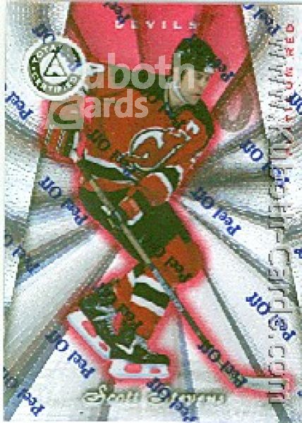 NHL 1997-98 Pinnacle Totally Certified Platinum Red - No 115 - Scott Stevens