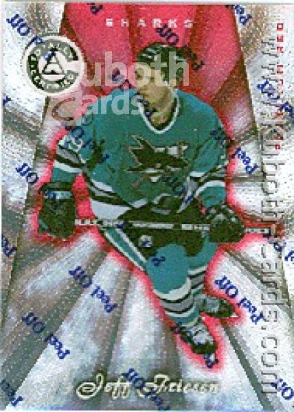 NHL 1997-98 Pinnacle Totally Certified Platinum Red - No 81 - Jeff Friesen