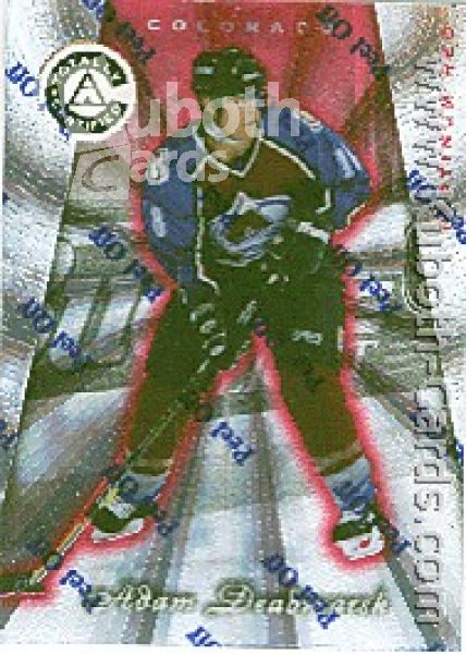 NHL 1997-98 Pinnacle Totally Certified Platinum Red - No 112 - Adam Deadmarsh