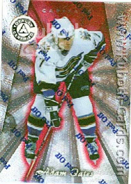 NHL 1997-98 Pinnacle Totally Certified Platinum Red - No 49 - Adam Oates