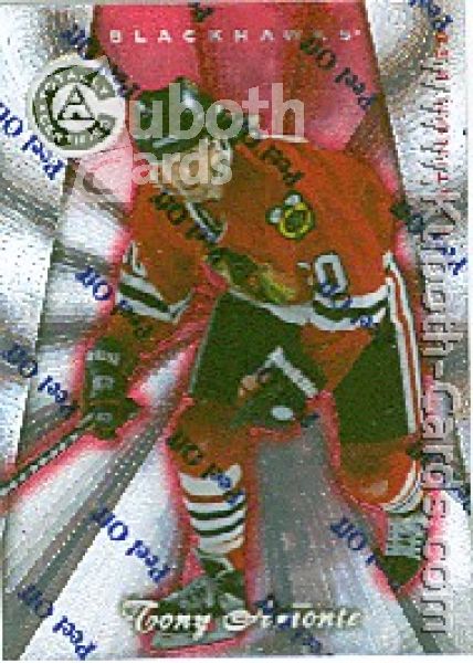 NHL 1997-98 Pinnacle Totally Certified Platinum Red - No 68 - Tony Amonte