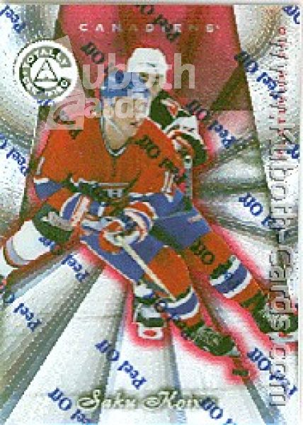 NHL 1997-98 Pinnacle Totally Certified Platinum Red - No 44 - Saku Koivu