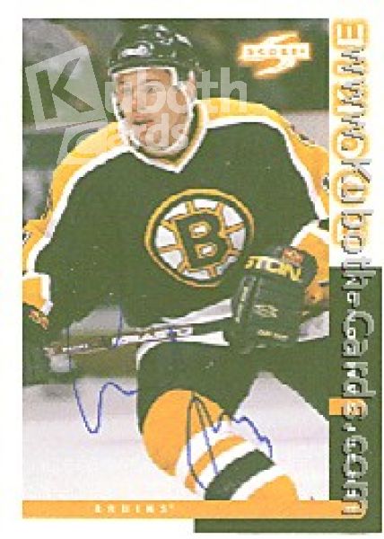 NHL 1997/98 Score - No 59 - Sergei Samsonov - Autograph