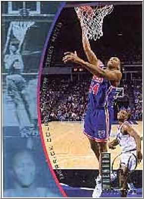 NBA 1994-95 SP Holoviews - No PC14 - Derrick Coleman