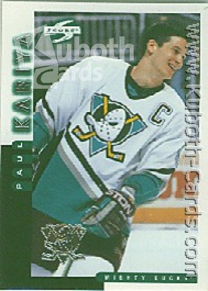 NHL 1997/98 Score Mighty Ducks - No 1 of 20 - Paul Kariya