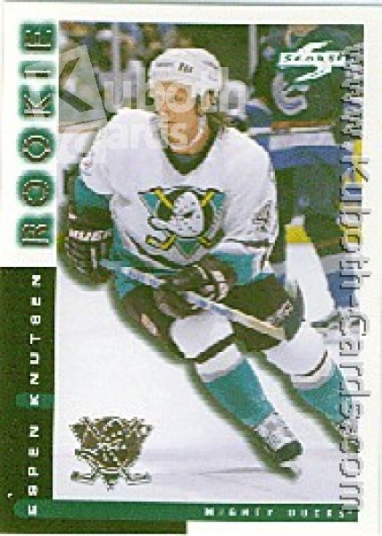 NHL 1997 / 98 Score Mighty Ducks - No 20 of 20 - Espen Knutsen