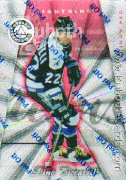 NHL 1997-98 Pinnacle Totally Certified Platinum Red - No 105 - Dino Ciccarelli