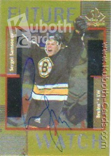 NHL 1997 / 98 SP Authentic - No 172 - Sergei Samsonov - Auto