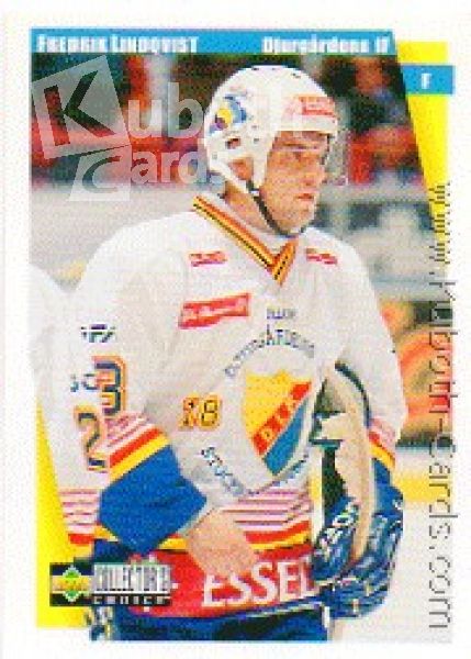 NHL 1997 / 98 Swedish Collector's Choice - No 45 - F. Lindqvist