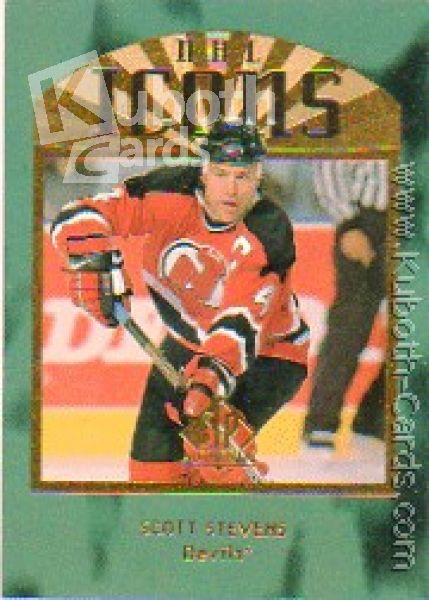 NHL 1997/98 SP Authentic Icons - No I35 - Scott Stevens