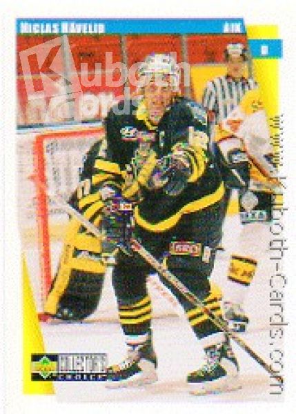 NHL 1997 / 98 Swedish Collector's Choice - No 6 - Niclas Hävelid