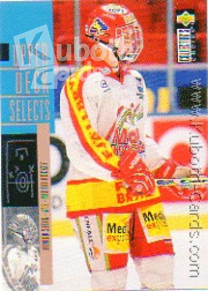 SHL 1997 / 98 Swedish Collector's Choice Select - No U9 - Henrik Sedin