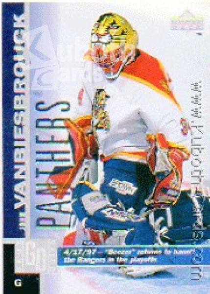 NHL 1997 / 98 Upper Deck - No 72 - John Vanbiesbrouck