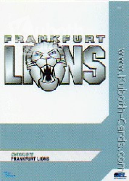 DEL 2004 / 05 CityPress - No 306 - Checkliste Frankfurt Lions