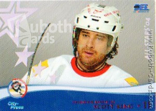 DEL 2004 / 05 CityPress DEL All-Stars - No AS19 - Scott King