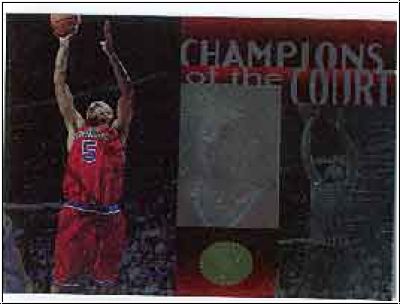 NBA 1995-96 SP Championship Champions of the Court - No C29 - Juwan Howard