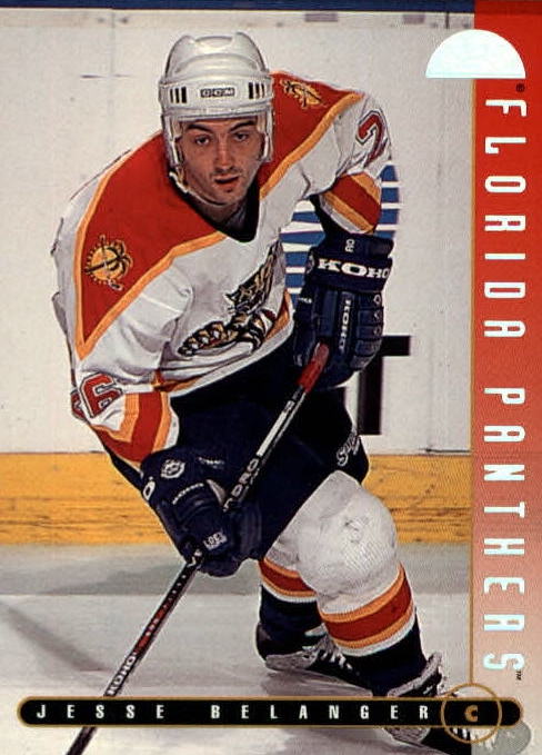 NHL 1995 / 96 Leaf - No 62 - Jesse Belanger