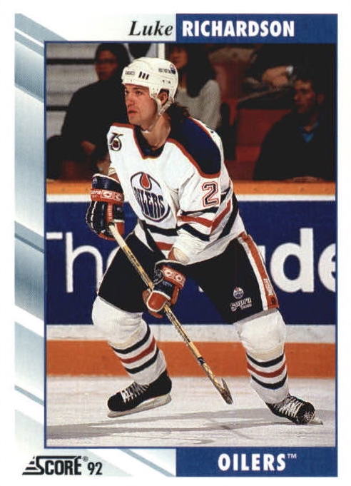 NHL 1992 / 93 Score - No 62 - Luke Richardson