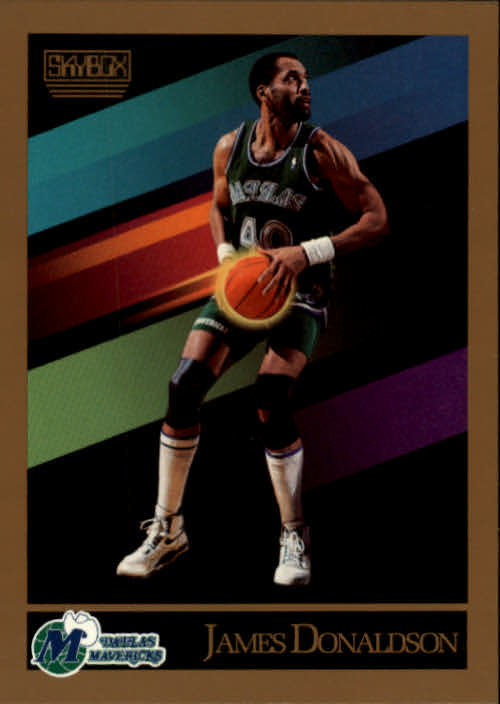 NBA 1990-91 SkyBox - No 63 - James Donaldson