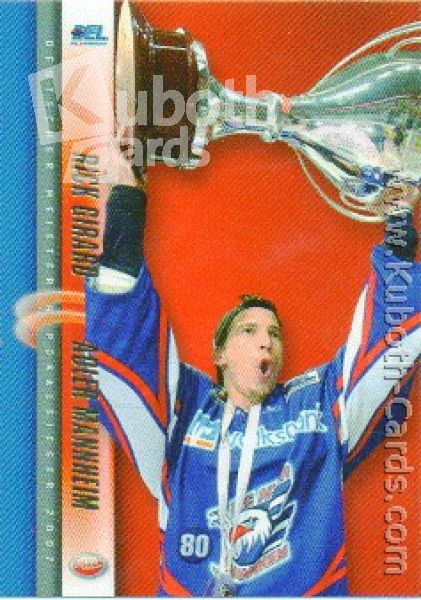 DEL 2007 / 08 CityPress Adler Mannheim Master Set - No DC06 - Rick Girard