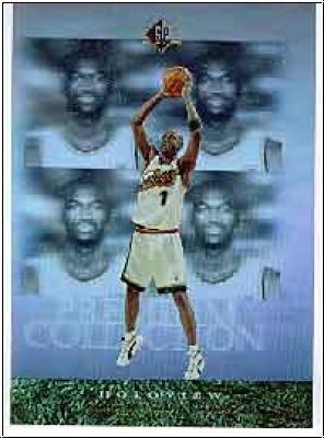 NBA 1995-96 SP Holoviews - No 34 of 40 - Sherell Ford