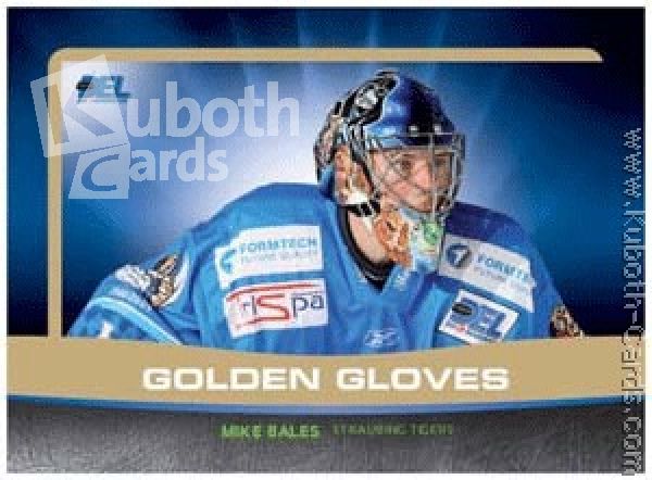 DEL 2008 / 09 CityPress Golden Gloves - No GG15 - Mike Bales