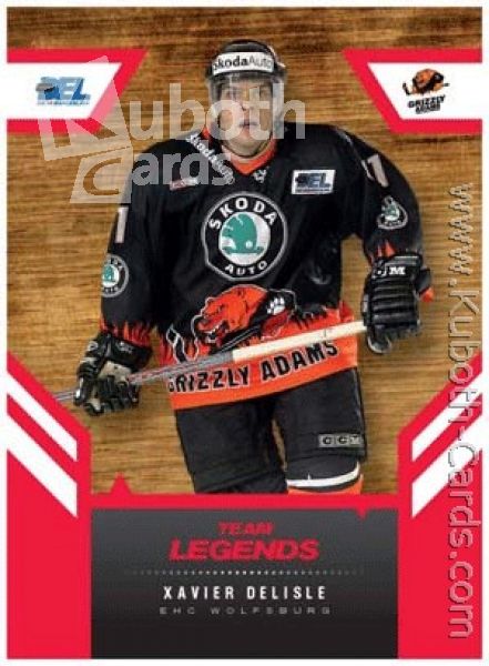 DEL 2008 / 09 CityPress Team Legends - No LE15 - Xavier Delisle